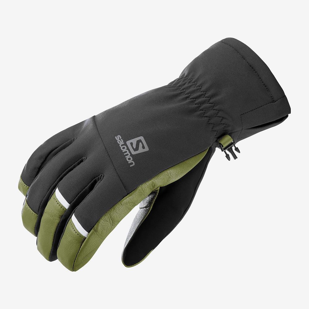 Guantes Salomon Hombre Negras - Salomon Argentina PROPELLER DRY M ,827346-AZK